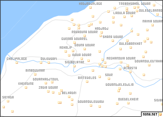 map of Douar Idoua